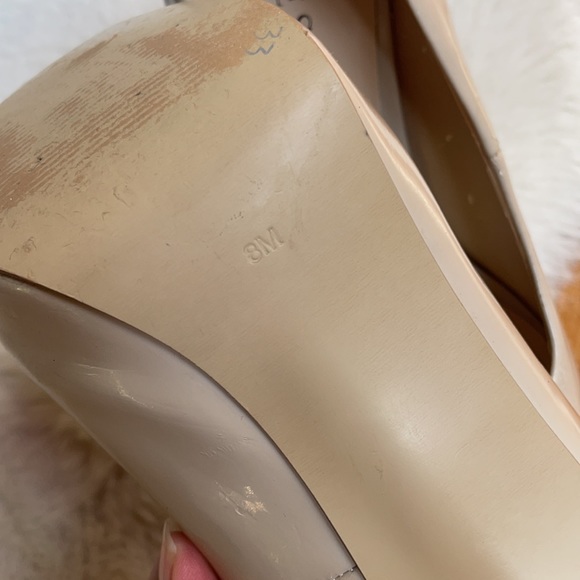 Guess | Nude Patent Peep Toe Heels | 8 - Picture 15 of 16